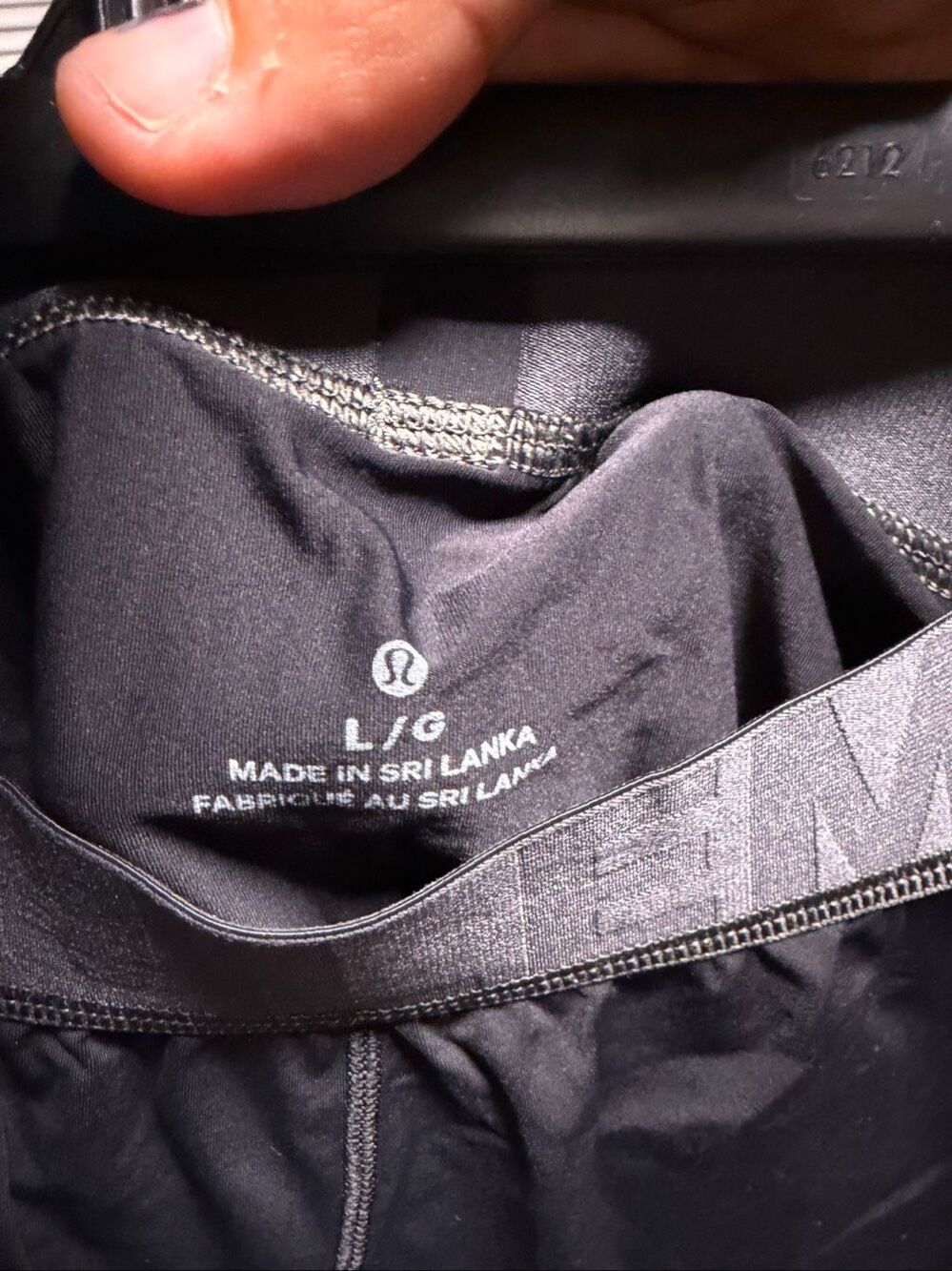 Lululemon Men’s Boxer Briefs – slate/black – Size Large - Picture 3 of 3